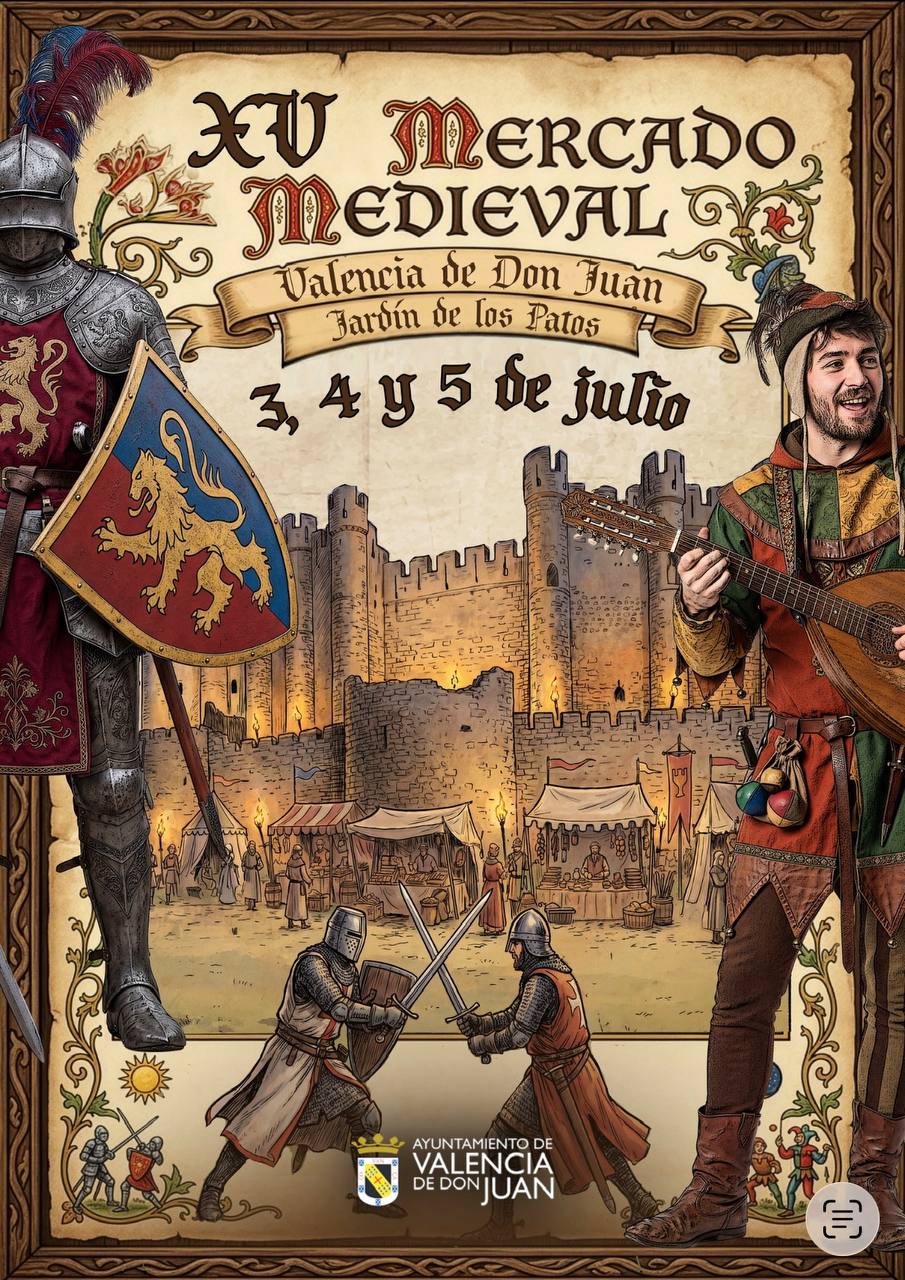 XV Mercado Medieval de Valencia de Don Juan