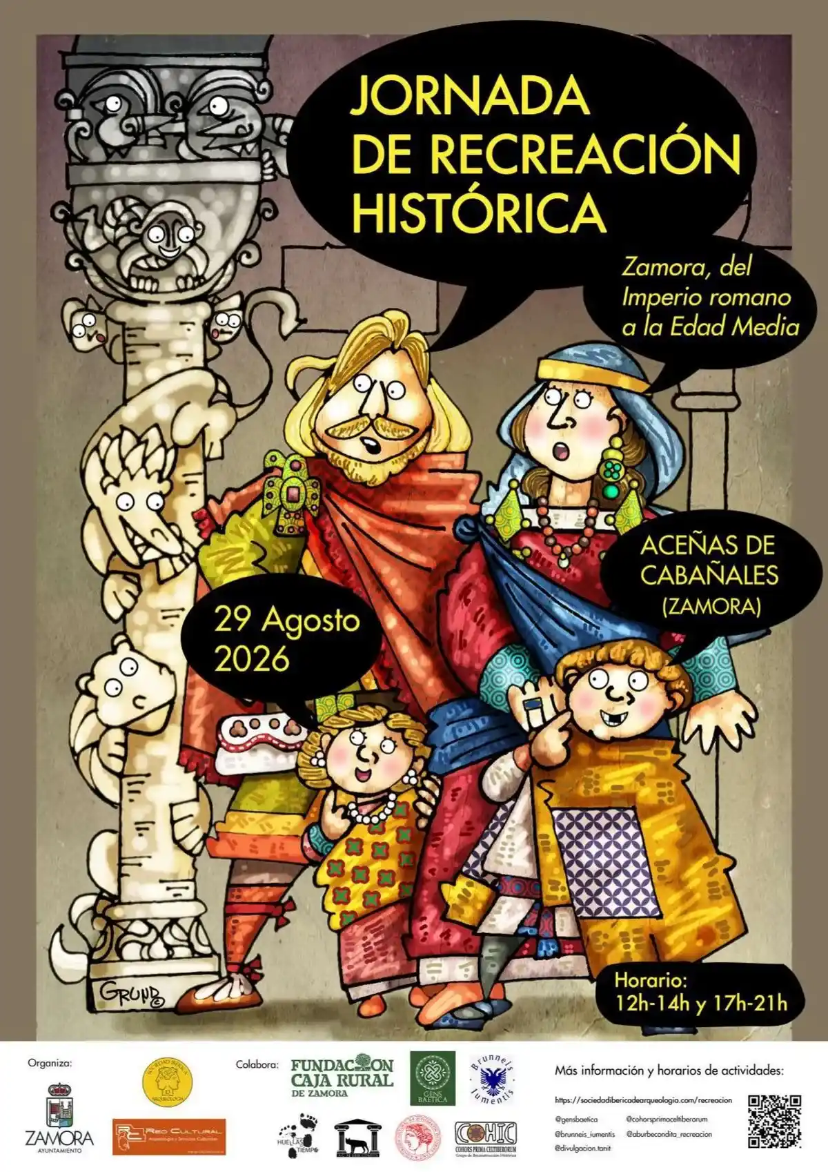 Zamora viaja al fin del Imperio Romano y los inicios de la Edad Media con las III Jornadas de Recreación Histórica