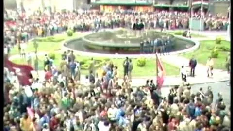 Manifestación por la Autonomía de León. 1984