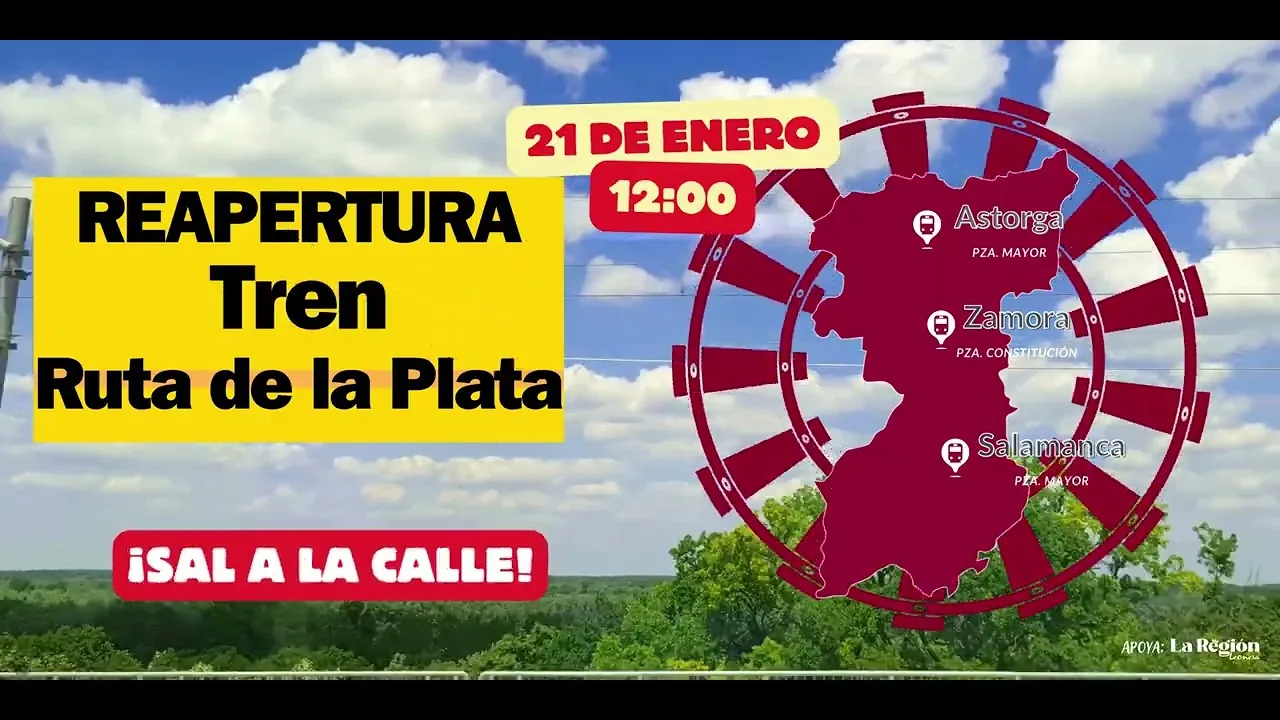 Reapertura tren Ruta de la Plata