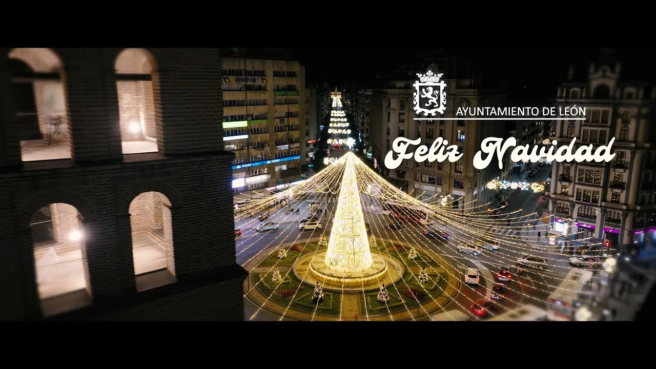 El vídeo navideño de la capital leonesa