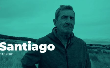 Santiago es pastor en San Martín de Tábara