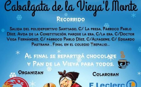 Cabalgata de la vieya´l monte en San Andrés del Rabanedo