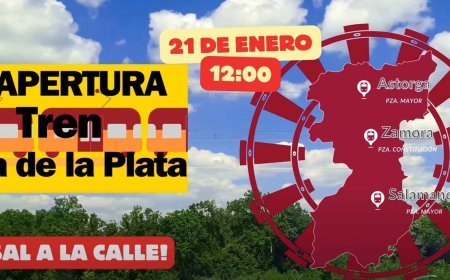 Reapertura tren Ruta de la Plata