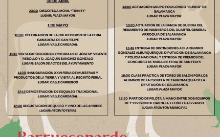 142 Feria ganadera y 26 Feria de Productos en Barruecopardo