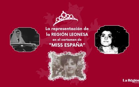 La representación de la región leonesa en el certamen de "Miss España"