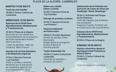XXVII Feria agroalimentaria, multisectorial y transfronteriza