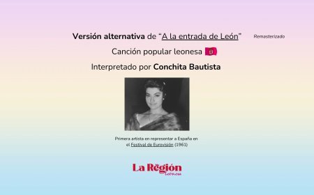 A la entrada de León, versión alternativa