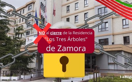 No al cierre de la Residencia "Los Tres Árboles" de Zamora