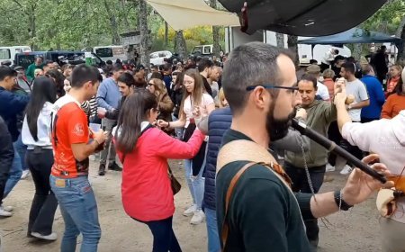 Romería de Majadas viejas en la Alberca