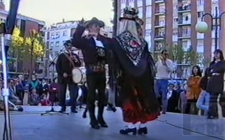 Jota de Villavieja. Tamborilero Arcadio Vicente. 1999