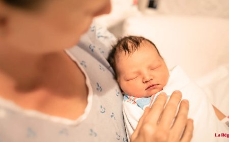 El primer bebé del 2025, pura estadística