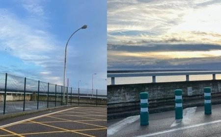 Eliminemos los bolardos y vallas de la presa de Almendra