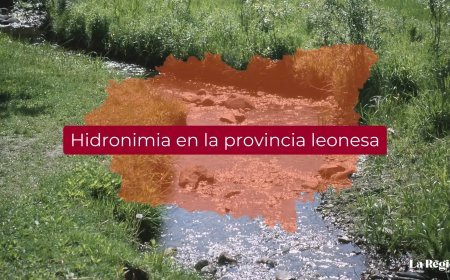 Hidronimia en la provincia leonesa