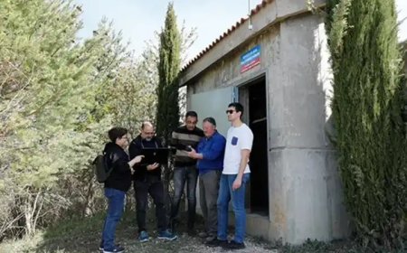 Facendera abierta en Cerezales del Condado