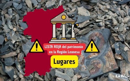 Lista Roja del patrimonio en la Región Leonesa. Lugares