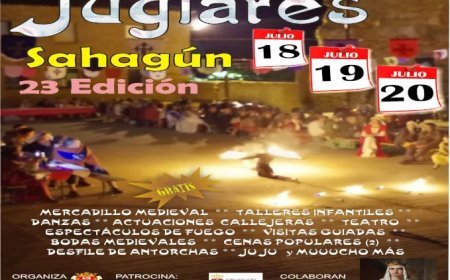 Sahagún se prepara para la 23ª edición de «Juglares», la gran fiesta medieval
