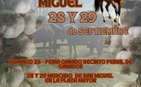 Feria de San Miguel 2025 en Cacabelos: tradición, cultura y fiesta