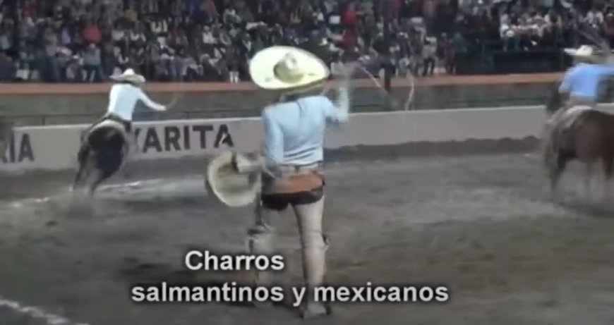 Charros salmantinos y mexicanos