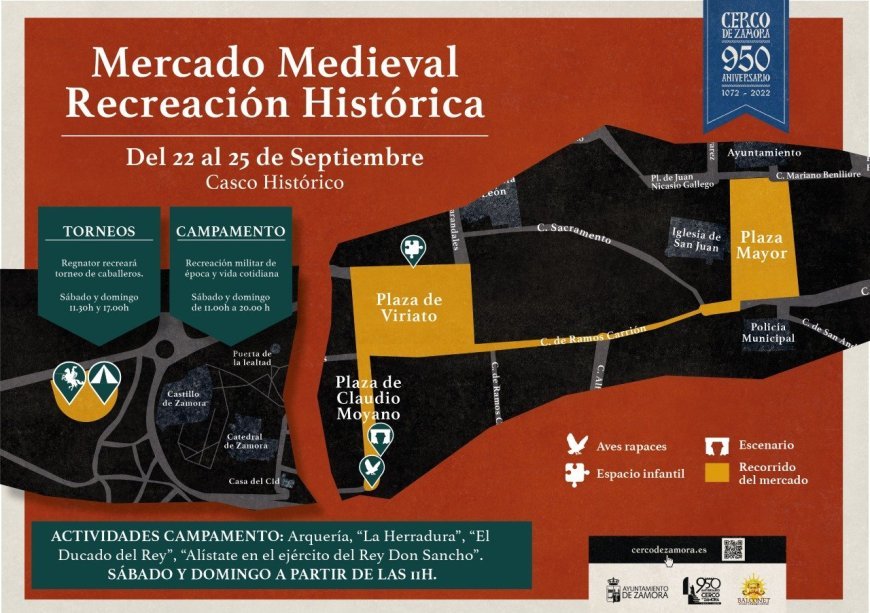 Mercado medieval de Zamora 2022
