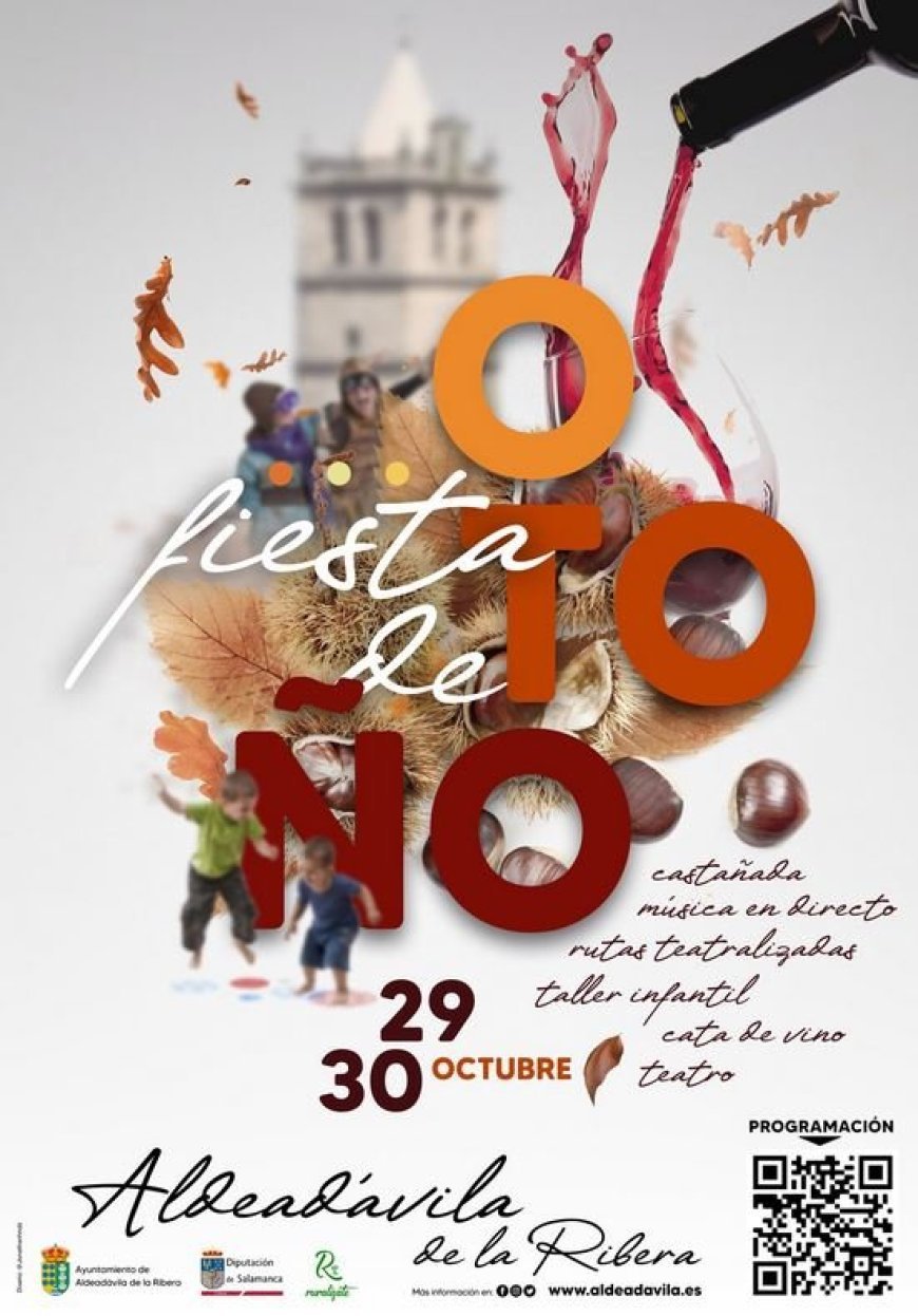 Fiesta de otoño en Aldeadávila de la Ribera