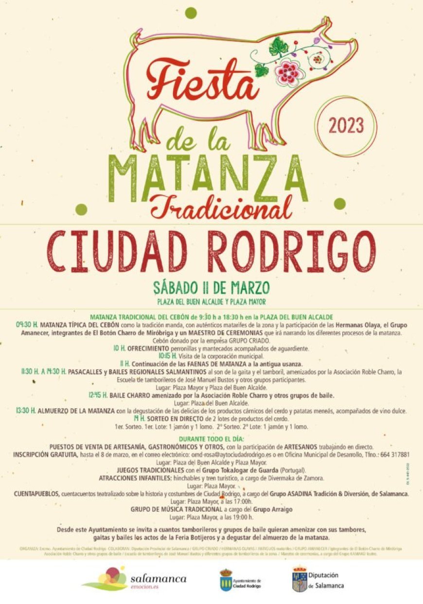 Fiesta de la matanza y Botijeros en Ciudad Rodrigo