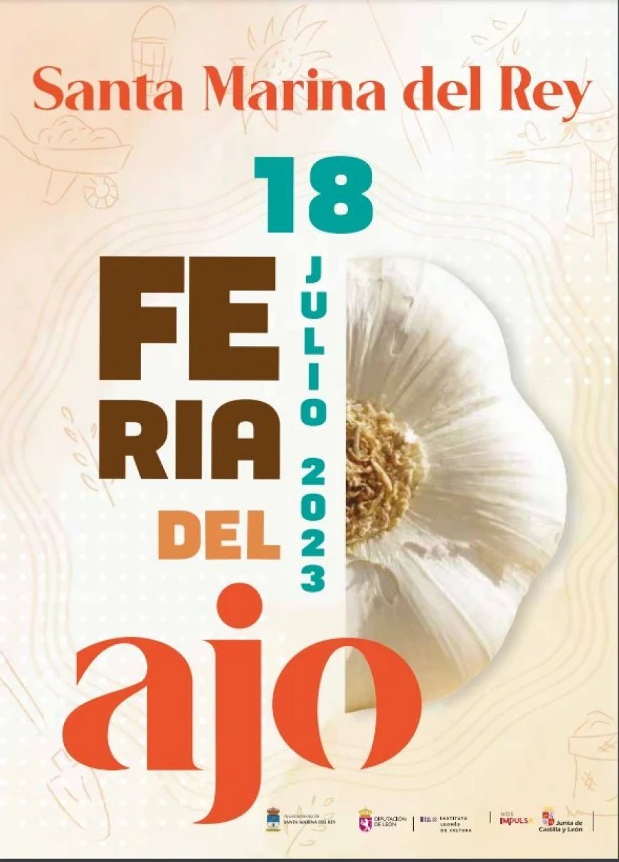 Feria del ajo de Santa Marina del Rey 2023