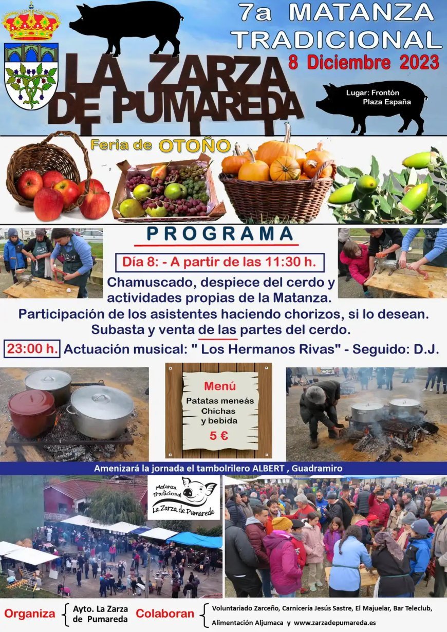 7ª Matanza tradicional La Zarza de Pumareda