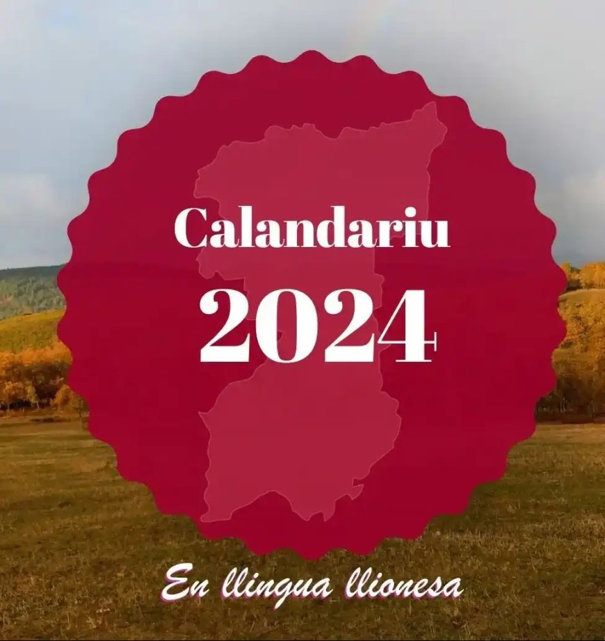 Calandariu 2024 en llionés