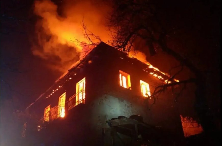 Incendio del Albergue El Serbal y La Luna
