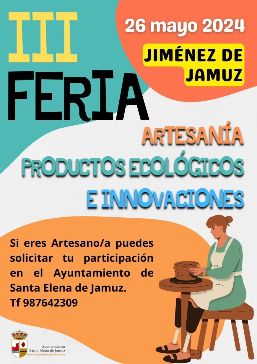 III Feria de artesanía, productos ecológicos e innovaciones de Jiménez de Jamuz