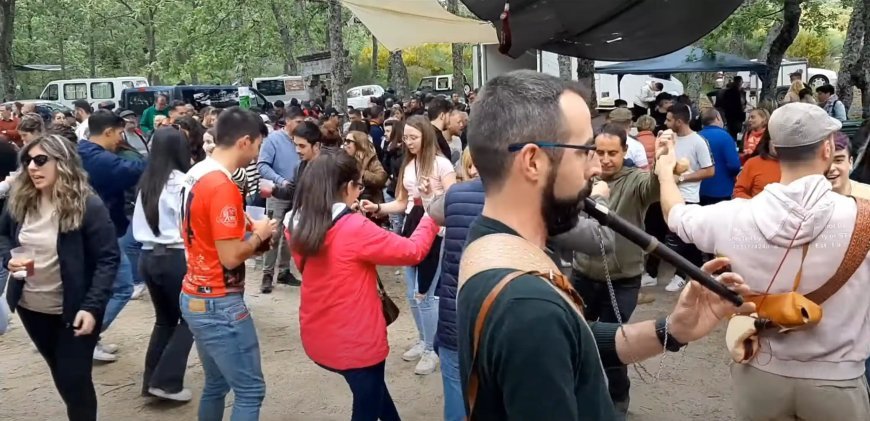 Romería de Majadas viejas en la Alberca