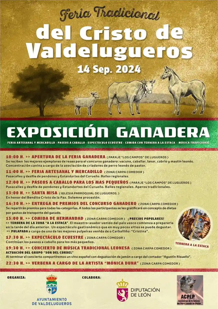 LXII Feria tradicional ganadera del Cristo de Valdelugueros