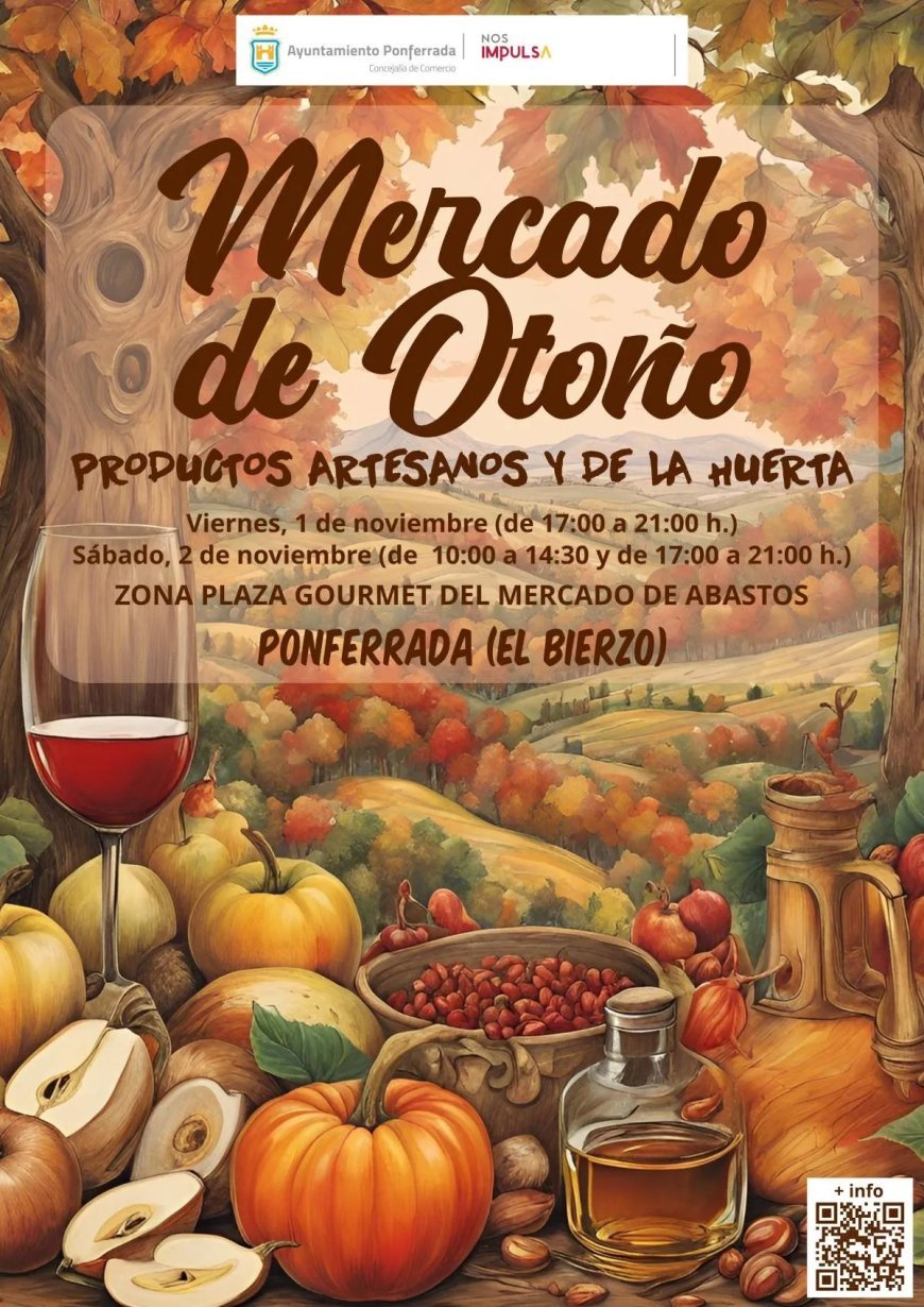 I Mercado de otoño en Ponferrada