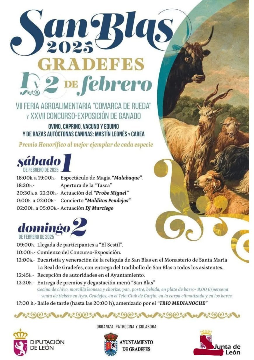 Feria de San Blas 2025 en Gradefes