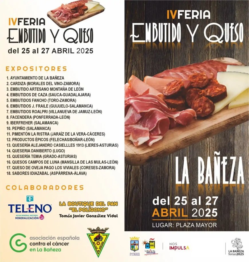 IV Feria del embutido y el queso de La Bañeza