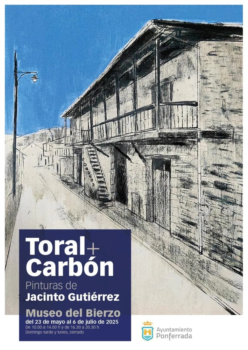 Exposición de pintura "Toral+Carbón" del artista Jacinto Gutiérrez