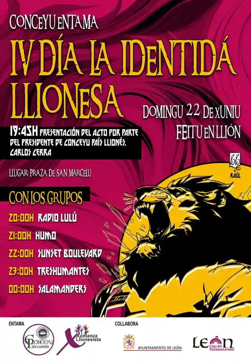 IV Día de la Identidá Llionesa: dos jornadas de música y tradición en San Marcelo