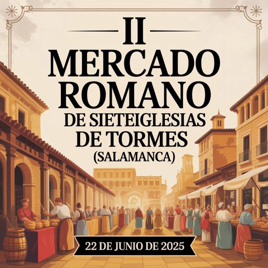 II Mercado romano de Sieteiglesias de Tormes