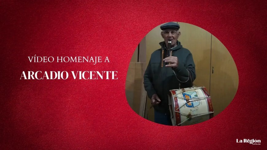 Arcadio Vicente: El tamborilero de La Ribera