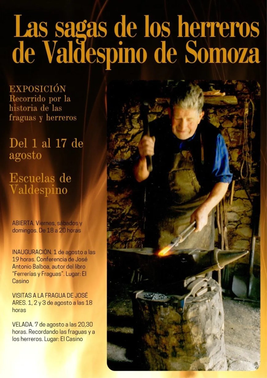 Valdespino de Somoza homenajea a sus herreros con una exposición etnográfica
