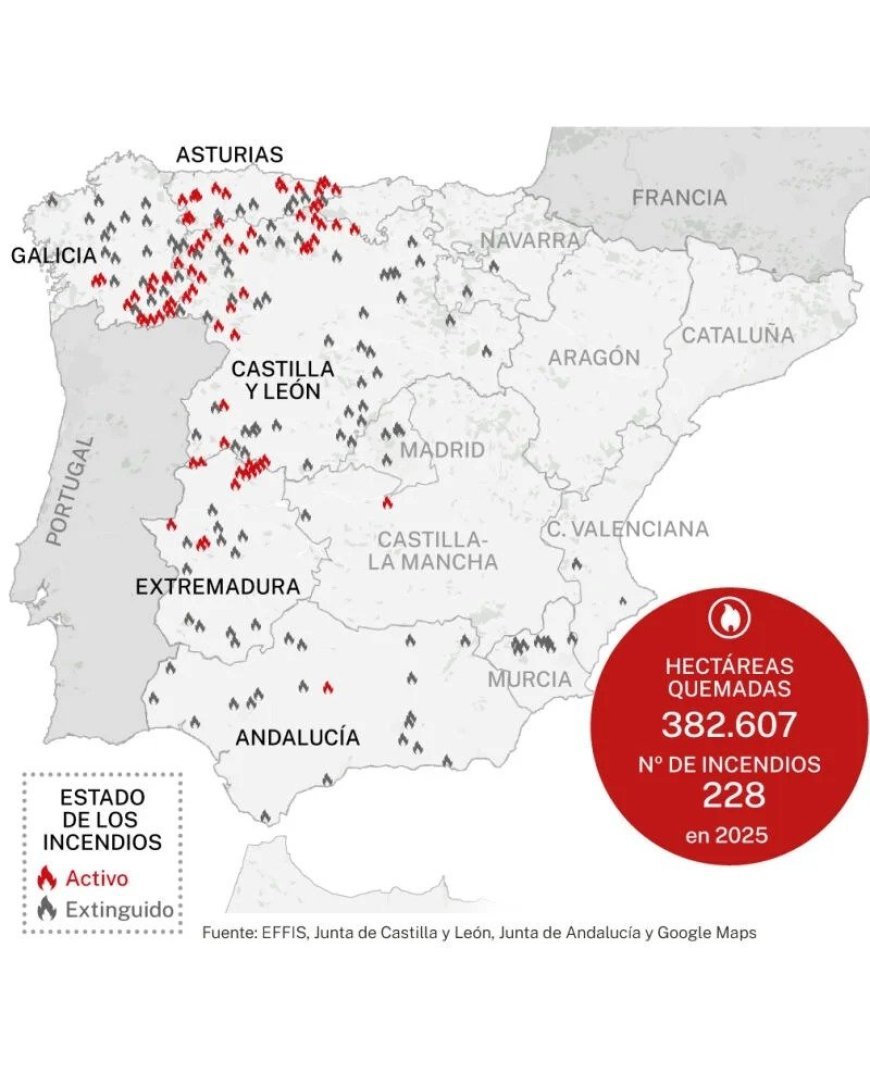España frente al fuego: llega la ayuda internacional