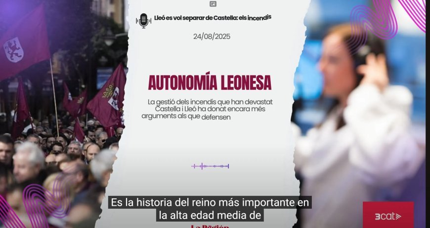 Programa Cataluña Radio. Autonomía Leonesa