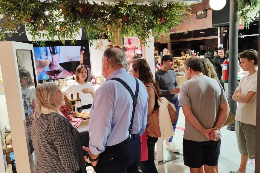 La Diputación de Zamora ha desembarcado en el Mercado de la Paz de Madrid