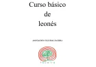 Curso básico de leonés online de Faceira