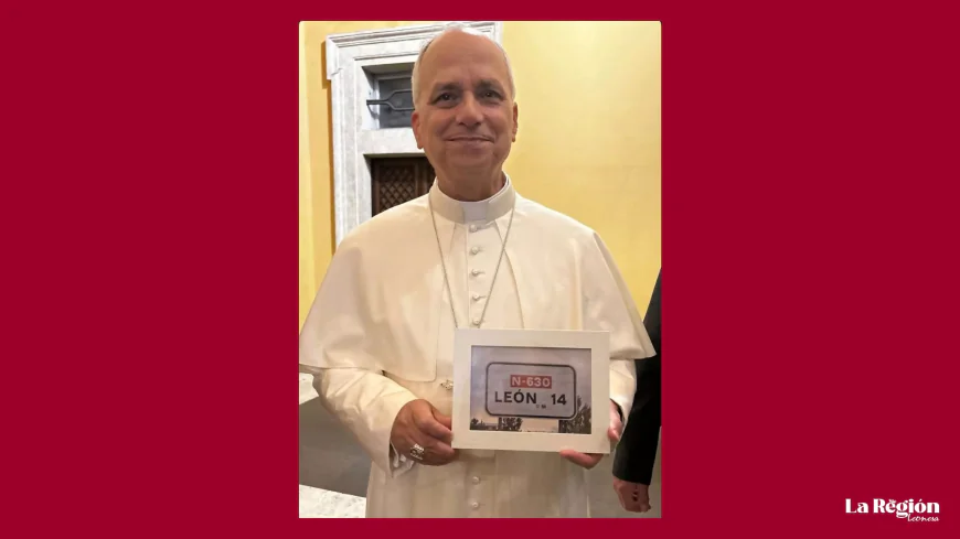 León 14: El original regalo de un sacerdote zamorano al Papa