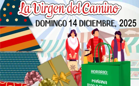 XII Mercado artesanal navideño en La Virgen del Camino