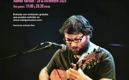 El músico Rodrigo Martínez ofrece dos conciertos navideños