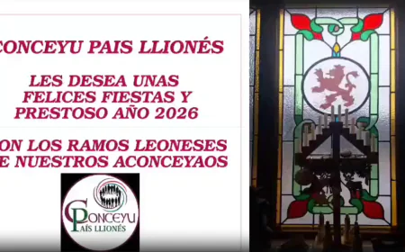 Felicitación de la asociación Conceyu País Llionés
