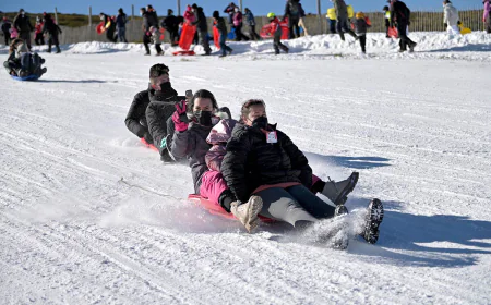 Buena afluencia en las estaciones invernales